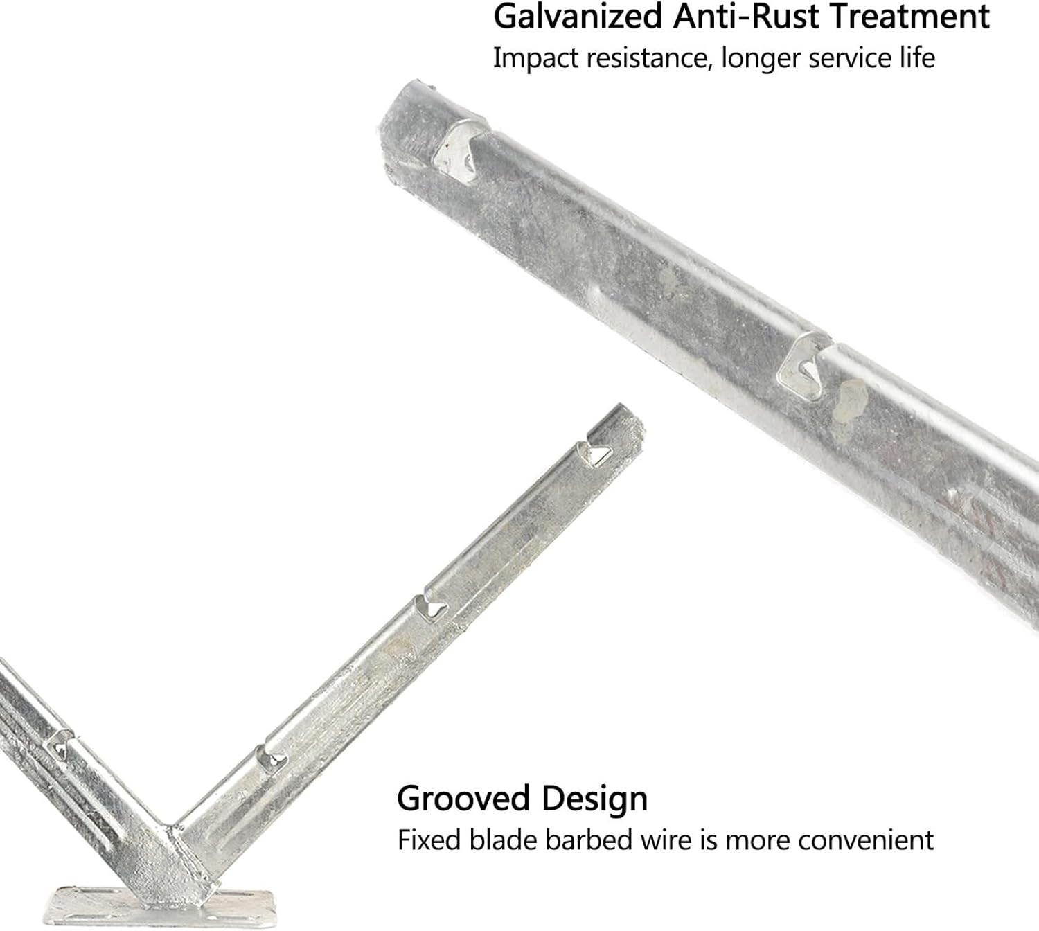 Razor Wire Bracket - Barb Wire Extension Bracket