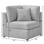 Chauncy Corner Wedge Chair
