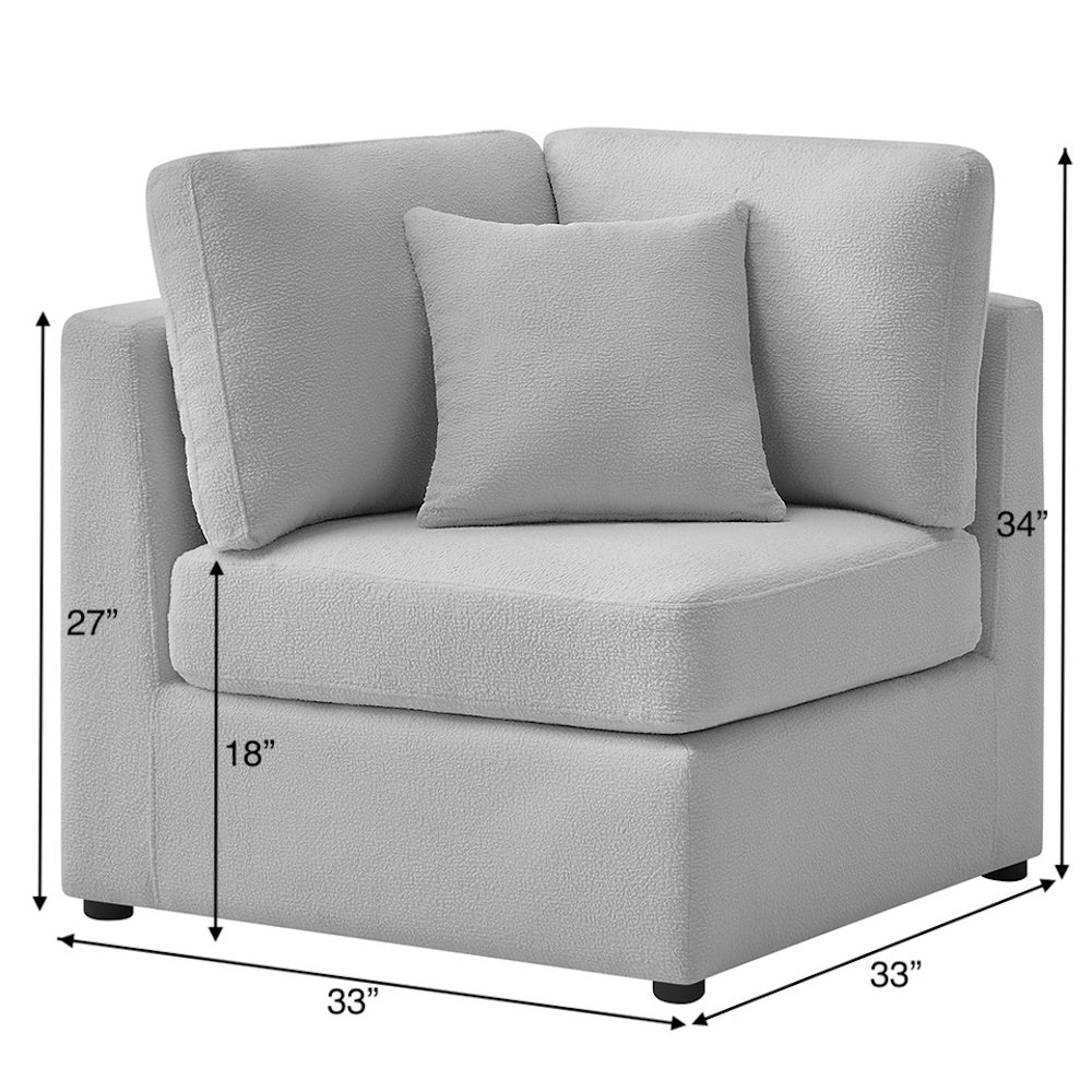 Chauncy Corner Wedge Chair