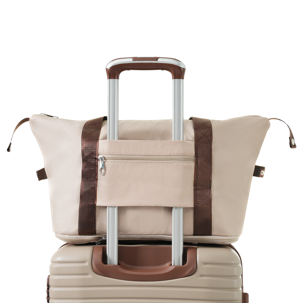 3 Piece Carry-On Luggage Set - Khaki