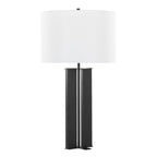 28" Contemporary Metal Table Lamp