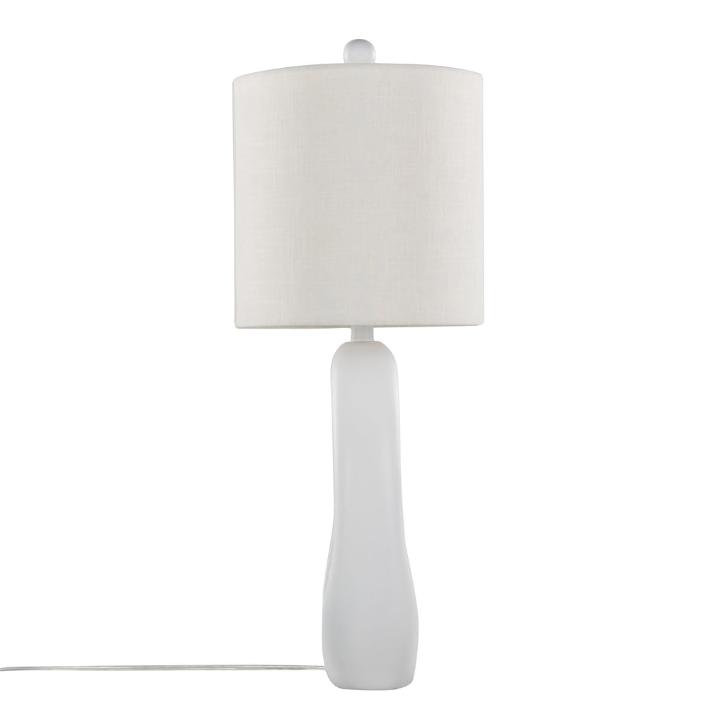 Pearl 29" Contemporary Polyresin Table Lamp in Matte