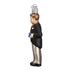 Groom - Brunette Ornament