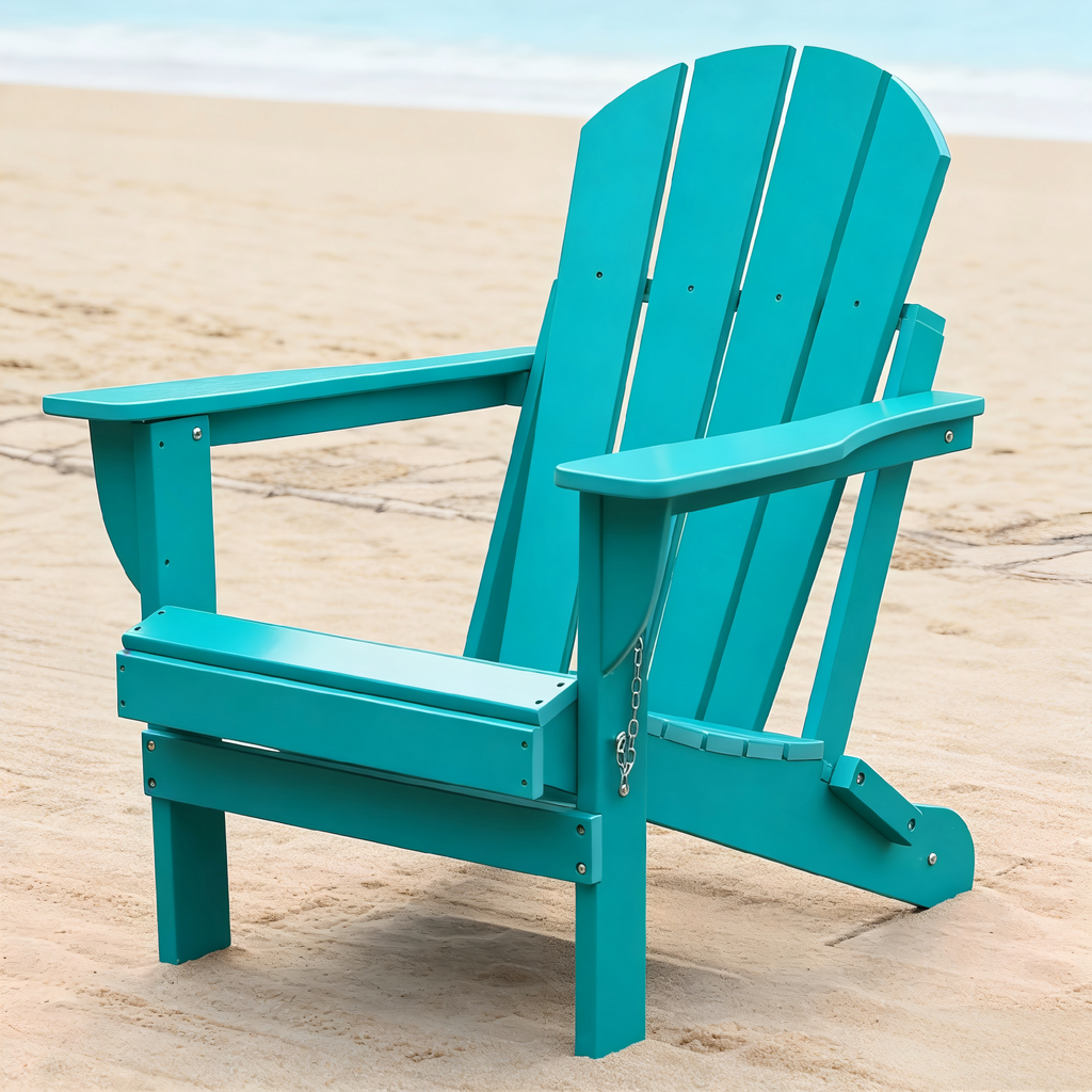 Adirondack Folding Chair with Dual Cup Holders