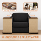 2-in-1 Cat Scratcher Side Table with Storage
