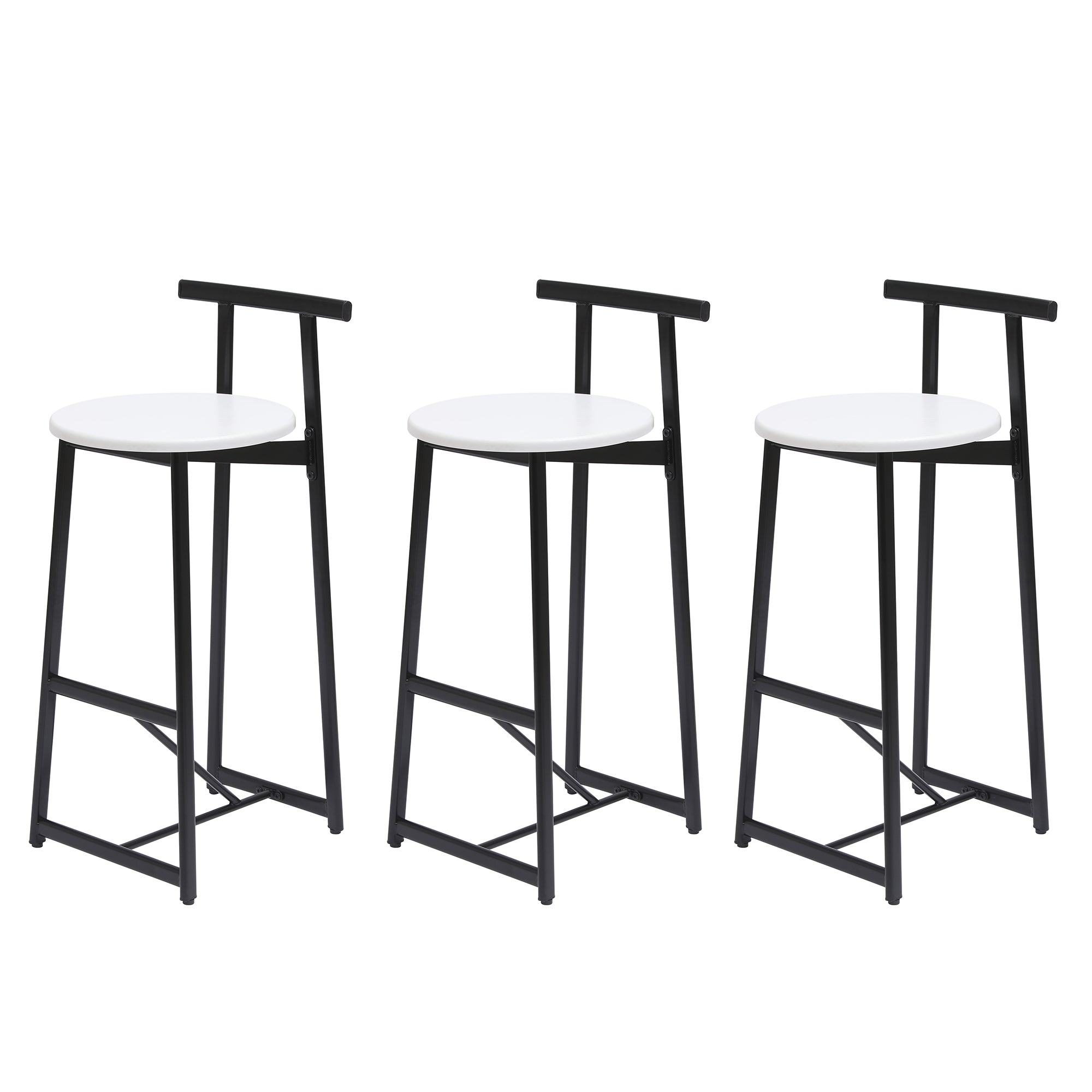 Bar Stools Kitchen Island Bar Chairs Set of 3