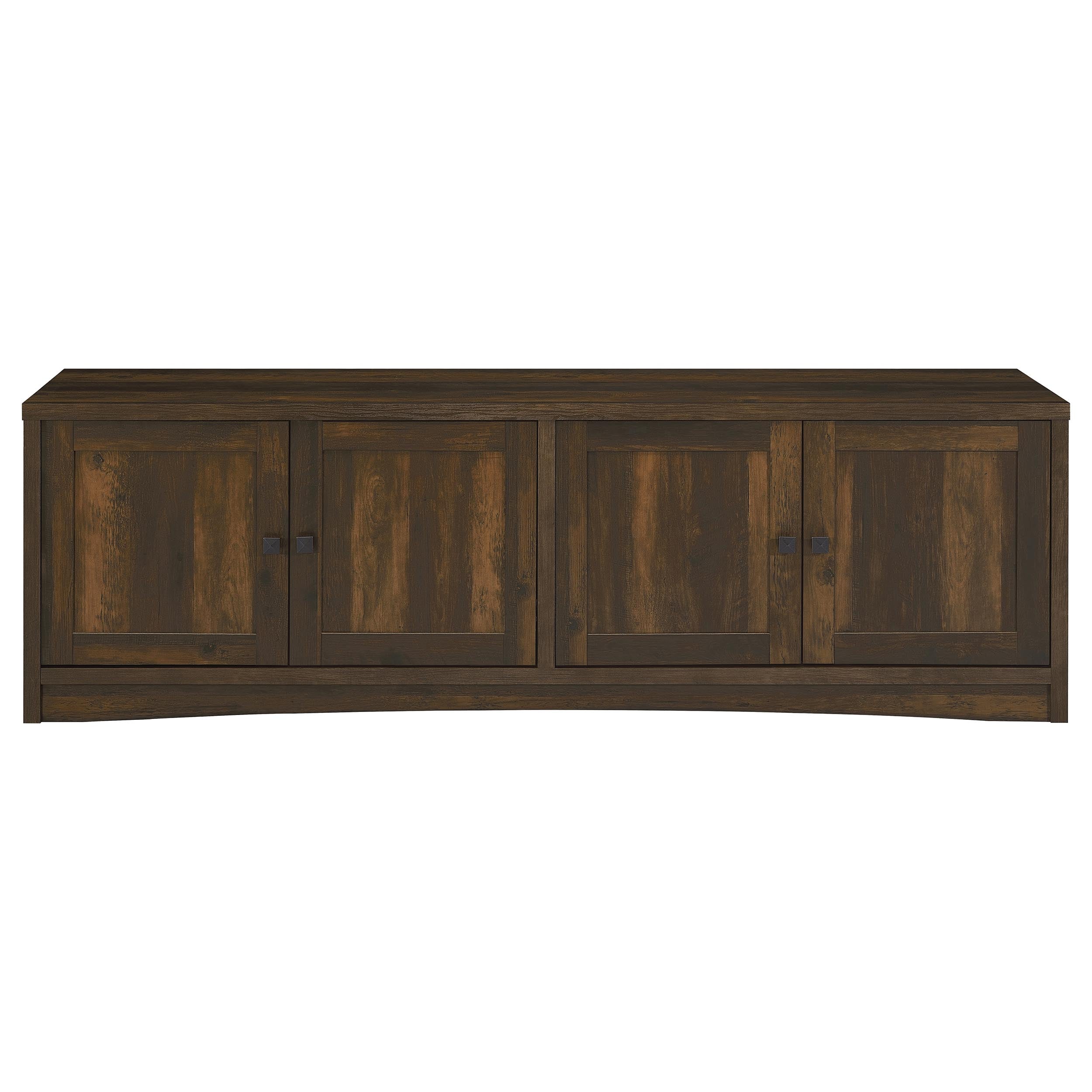 Lunetta Dark Pine 3-Piece TV Stand Entertainment Center