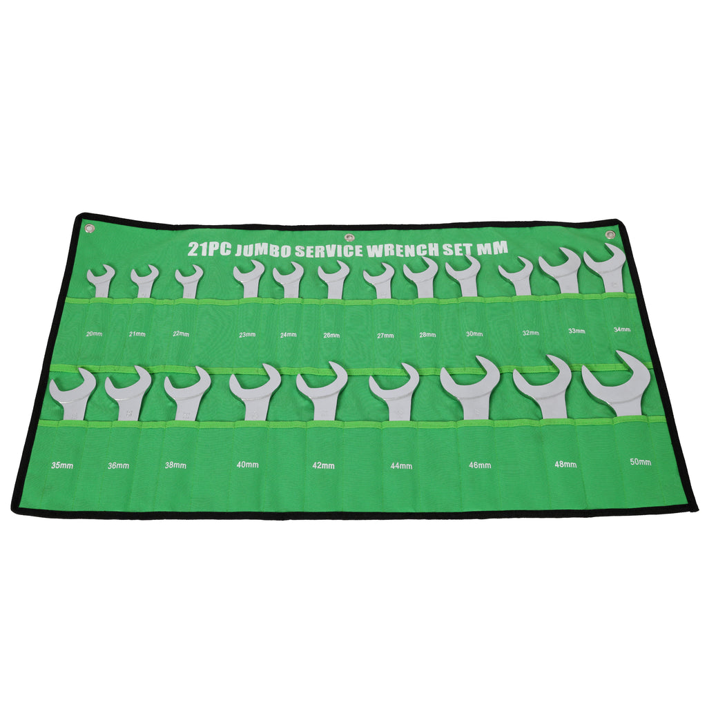 21PCS Metric Jumbo Service Wrench Set