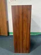 42.5" Tall Rattan Shoe Cabinet with Doors