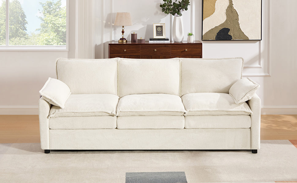 Modern 3-Seater Sofa with Plush Upholstery