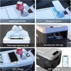 V18 Portable Refrigerator, 19Qt Car Freezer with APP Control