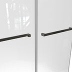 60"W x 75"H Double-Sliding Shower Door Matte
