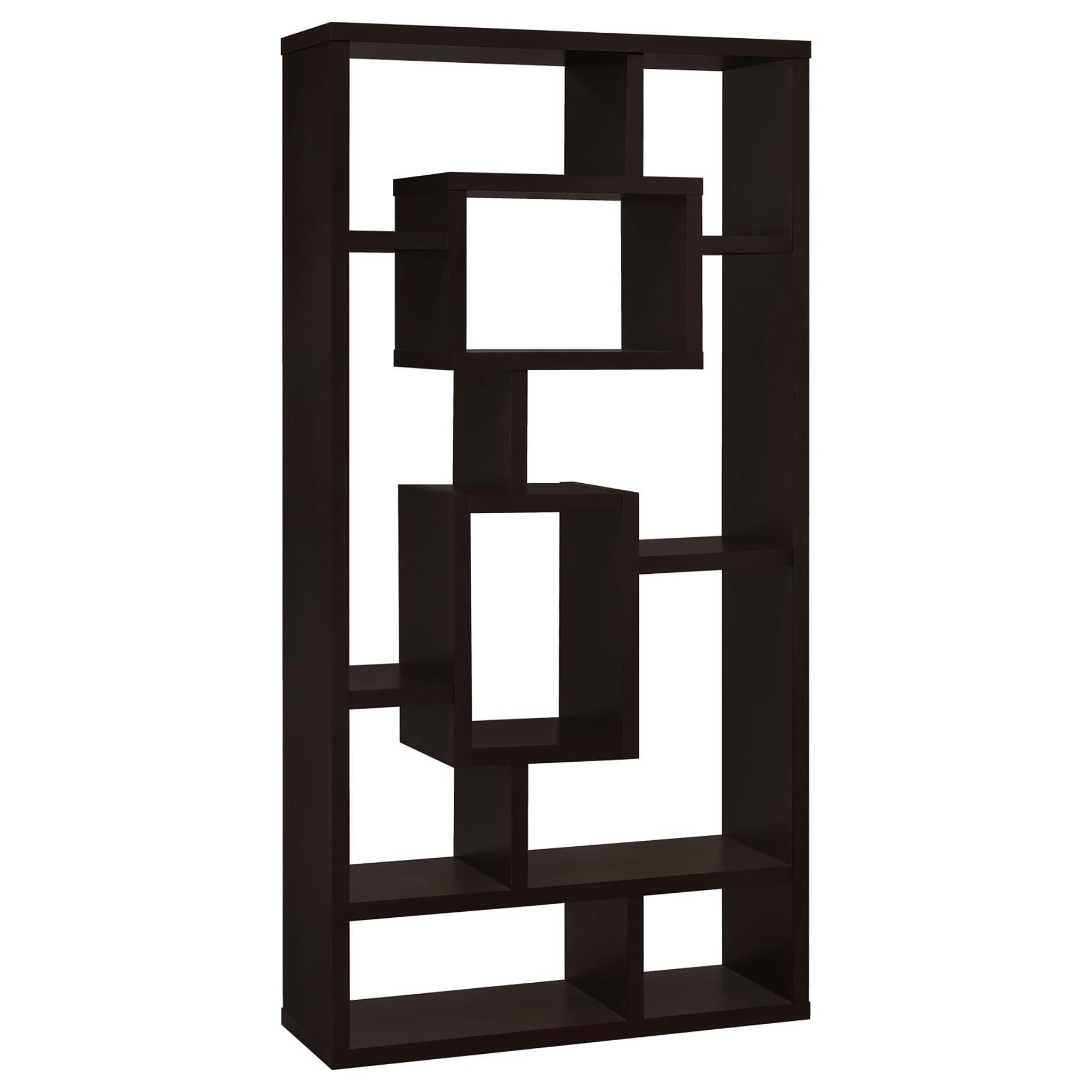 10 Shelf Open Back Bookcase