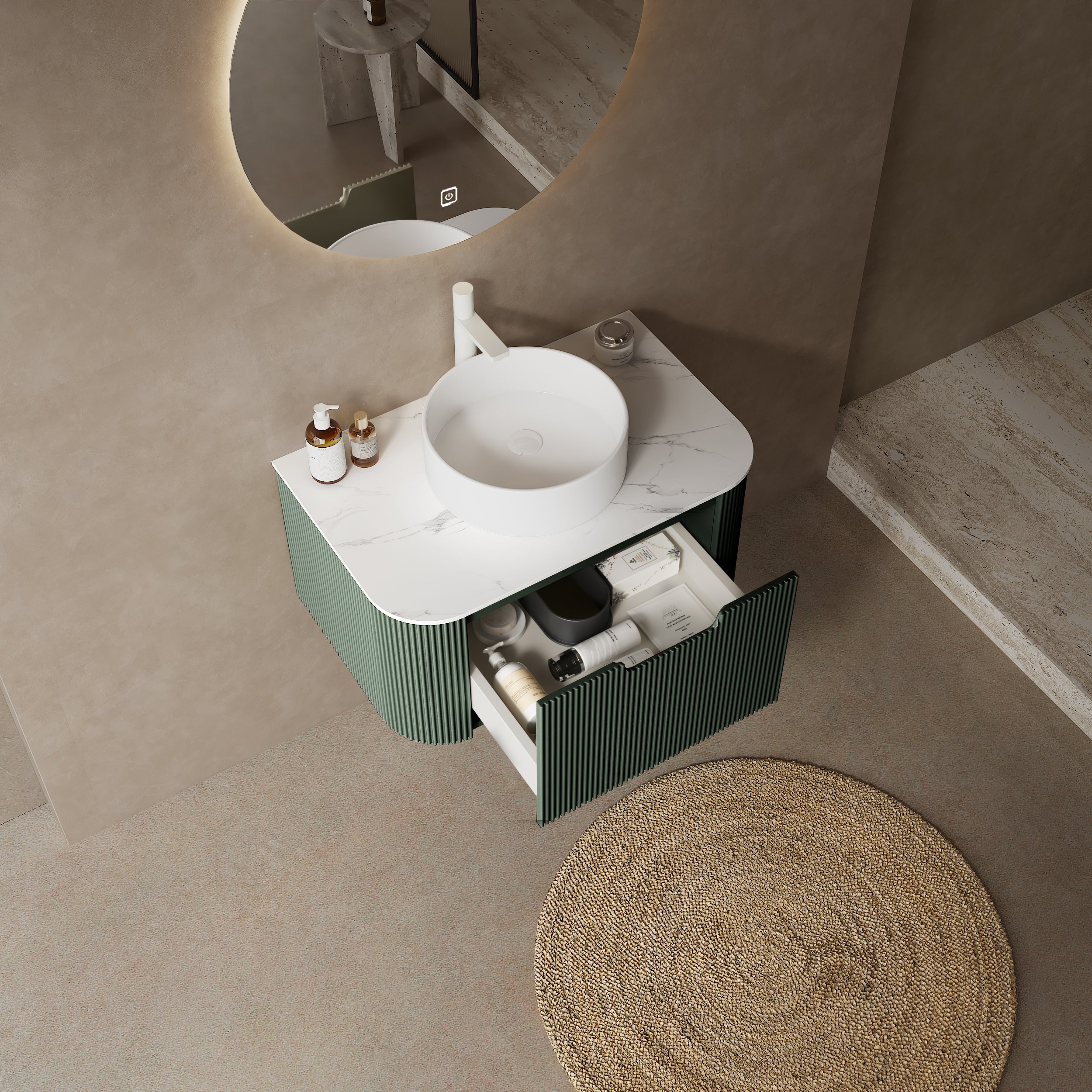 Dina 30" Bathroom Vanity & Sink