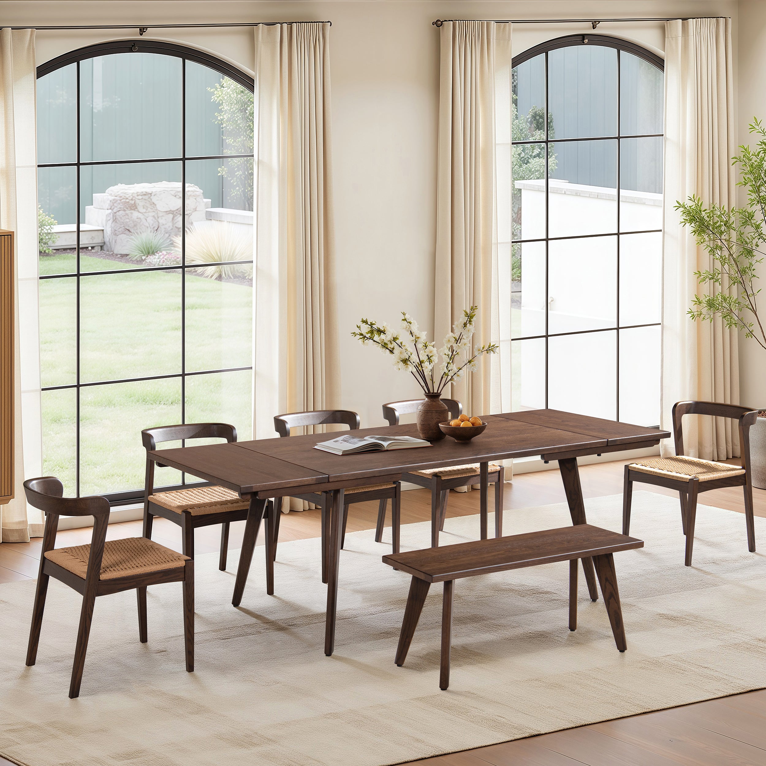 Capri 41.5" Solid Bench