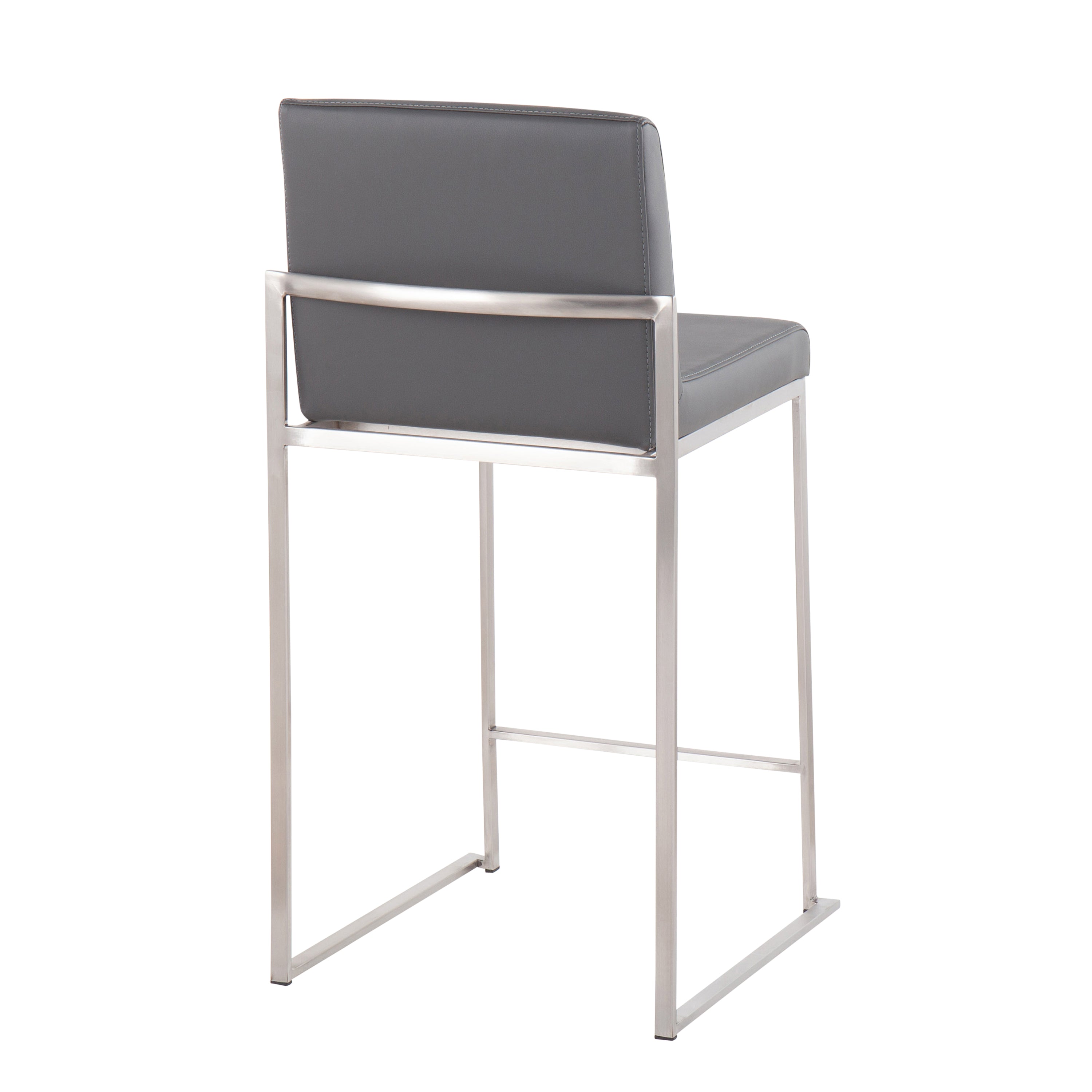 Contemporary High Back Counter Stool