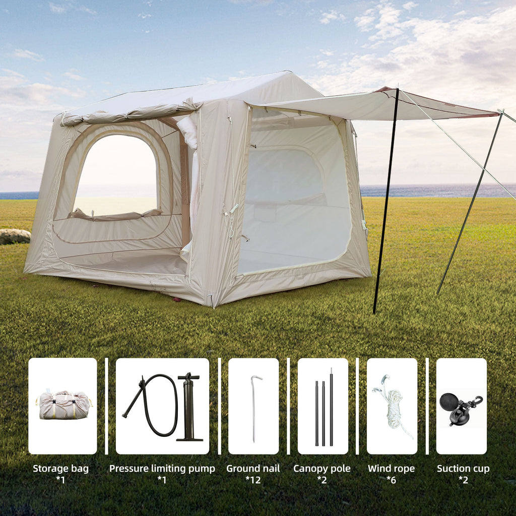 VKAMP Inflatable Tent for 4-8 Adults