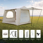 VKAMP Inflatable Tent for 4-8 Adults