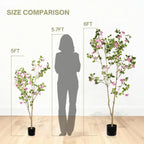 6FT Artificial Bougainvillea Tree