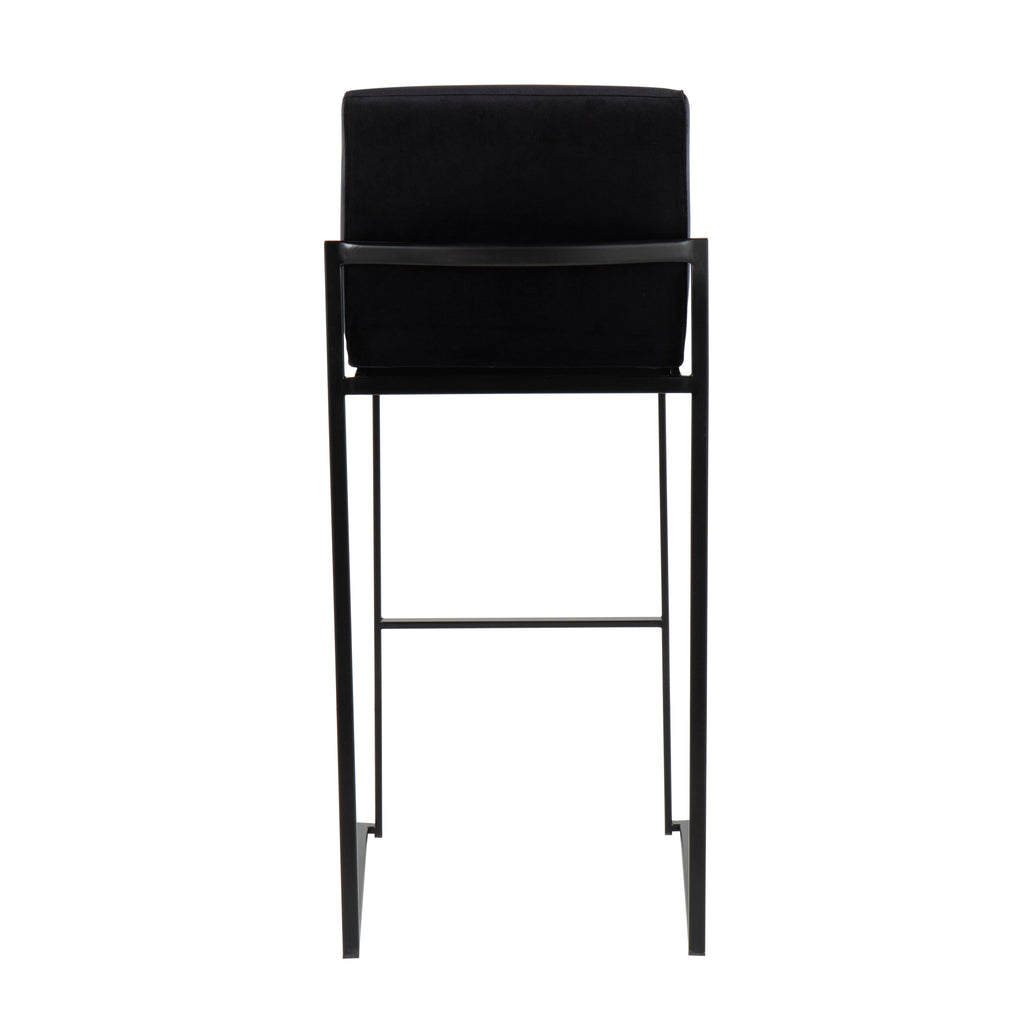 30" Contemporary High Back Barstool