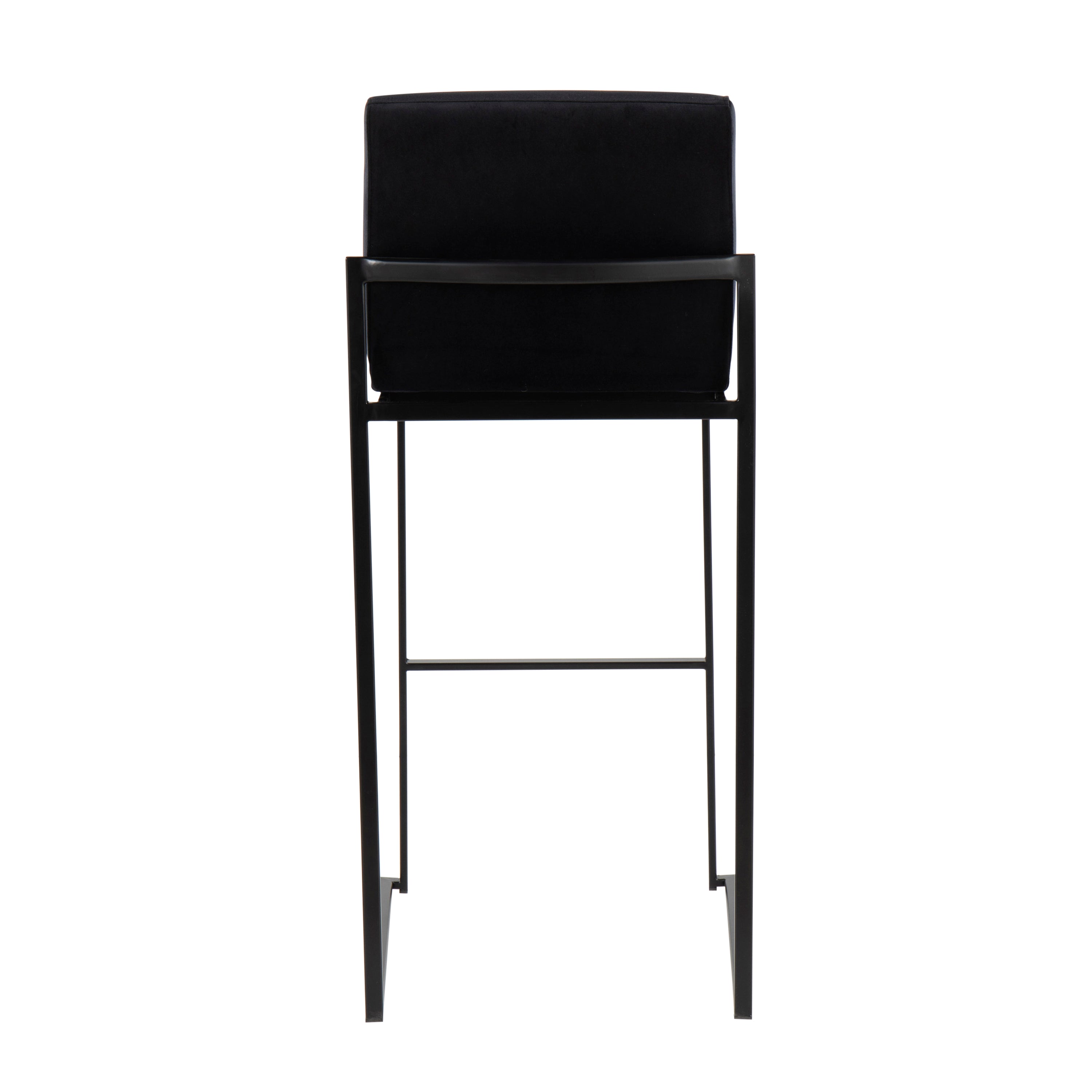 30" Contemporary High Back Barstool