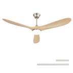 60 Inch Smart Ceiling Fan with Light Dimmable LED