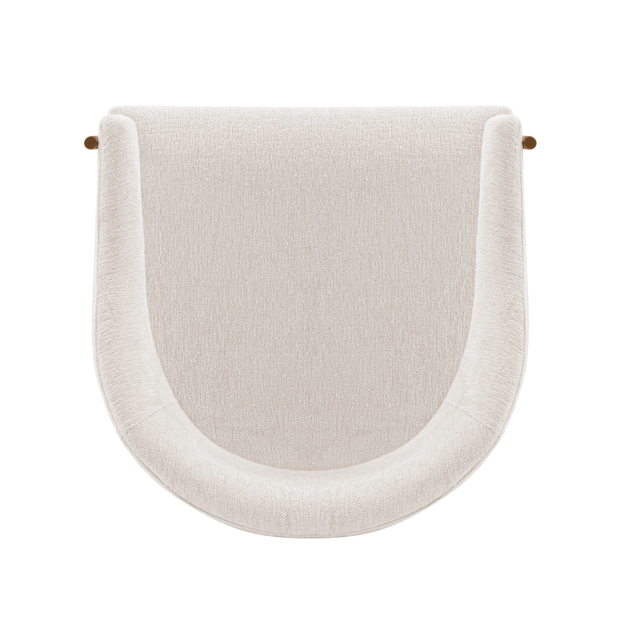 Lia Metal Chenille Armchair
