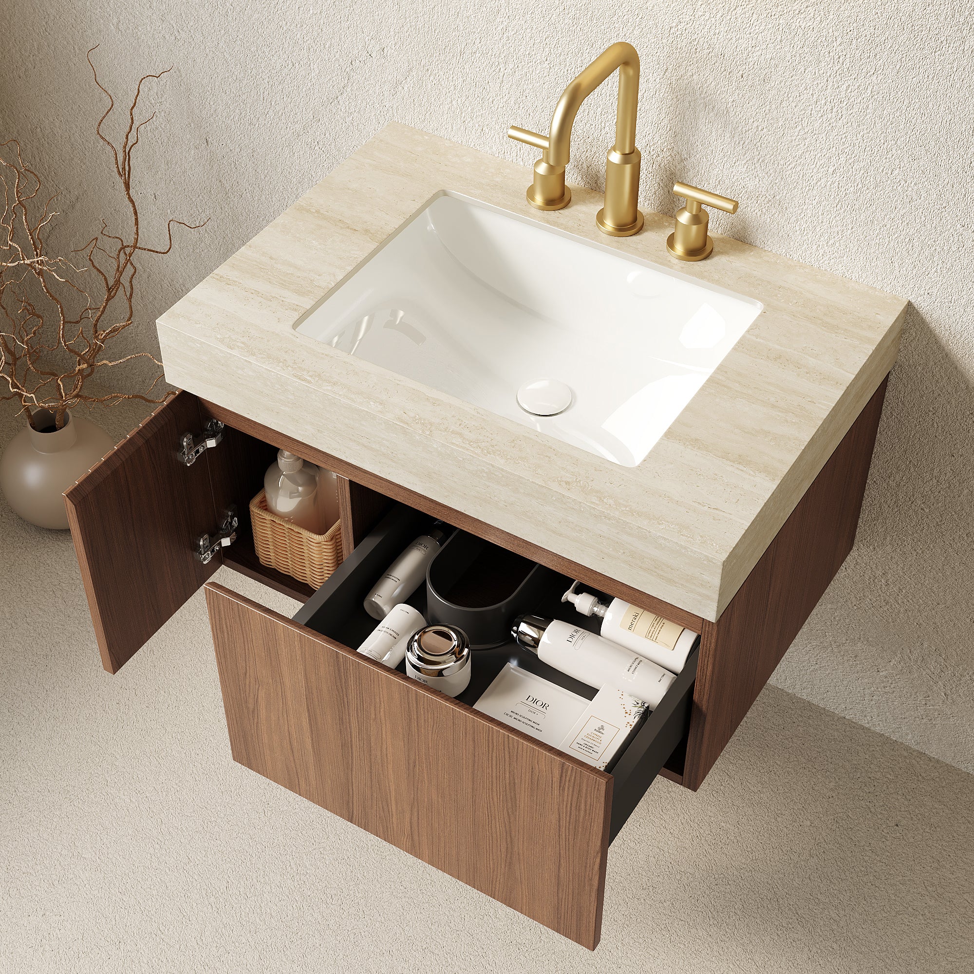 MURI 30" Bathroom Vanity & Sink