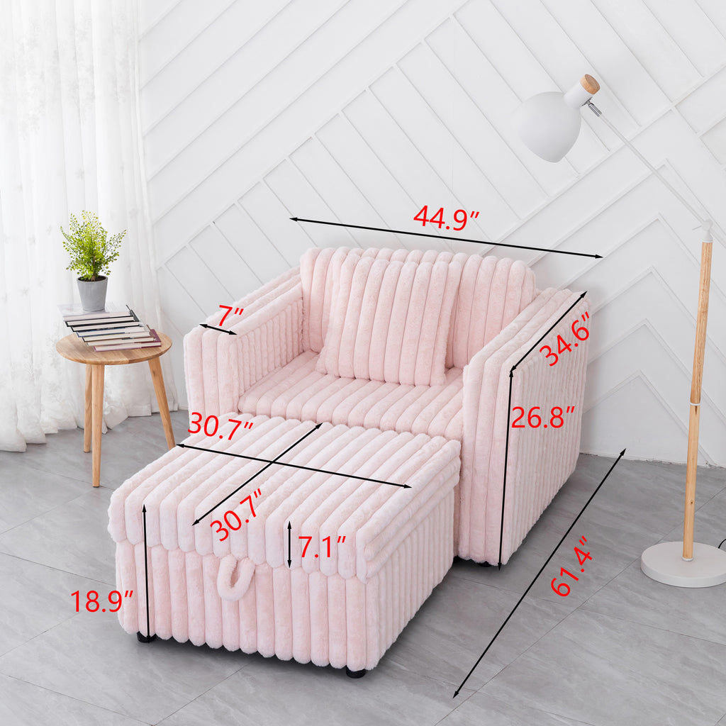 44.9" Soft Modular Sofa