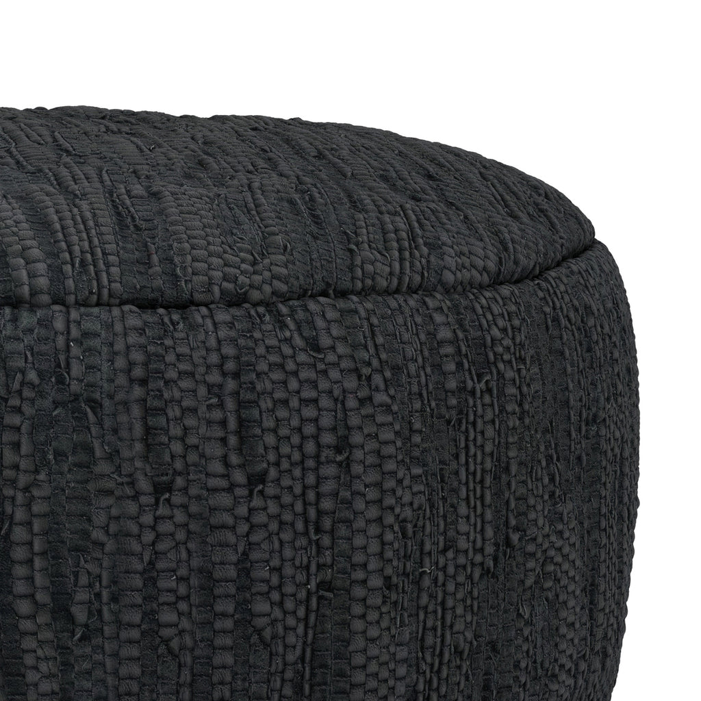 Fredrik 30 Inch Round Pouf