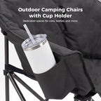Set of 2 Oversized Camping Chairs