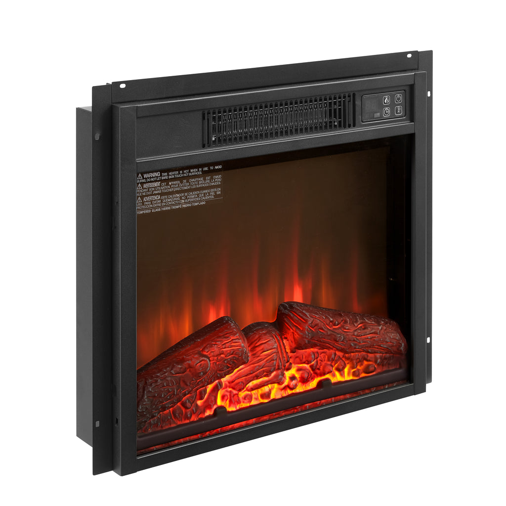 Electric Fireplace Insert 18"