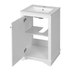 20-Inch Bathroom Vanity with Ceramic Sink