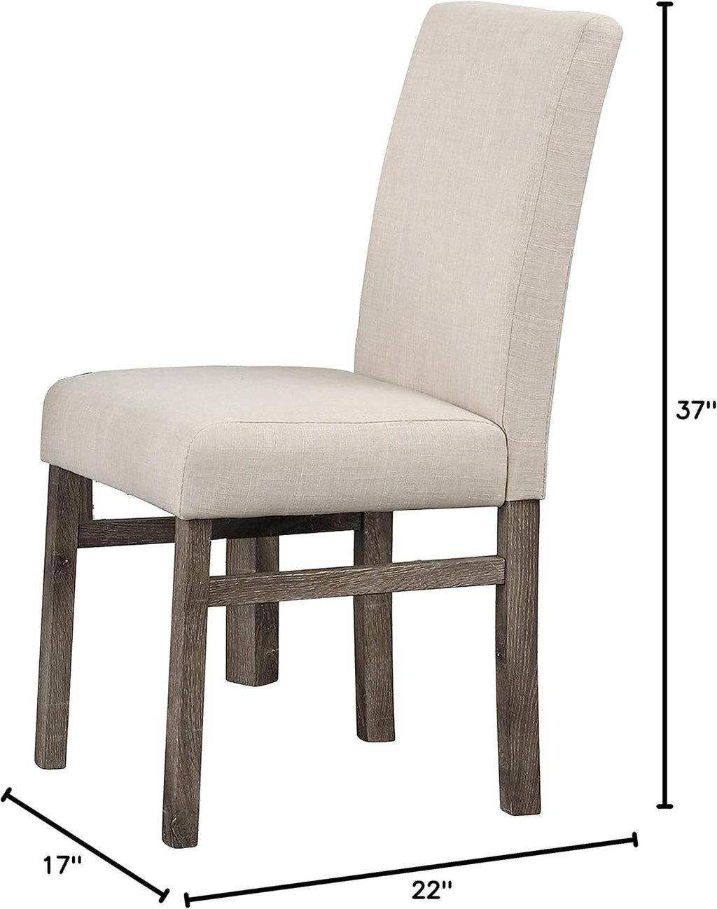 Transitional Dining Chair Set of 2