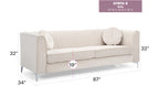 Delray G797A-S Glam Sofa
