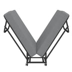 75" Folding Bed with Memory Foam Mattress