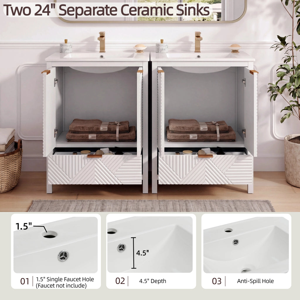 48" Bathroom Vanity Set