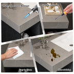 39.4 Inches Single Contemporary Floating Bathroom Vanity