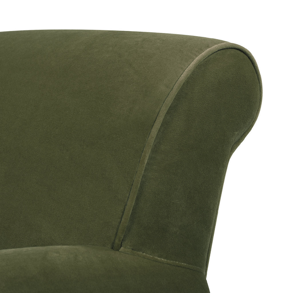 Alana 38" Lawson Accent Arm Chair in Olive