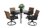 5 Piece Patio Dining Set for 4