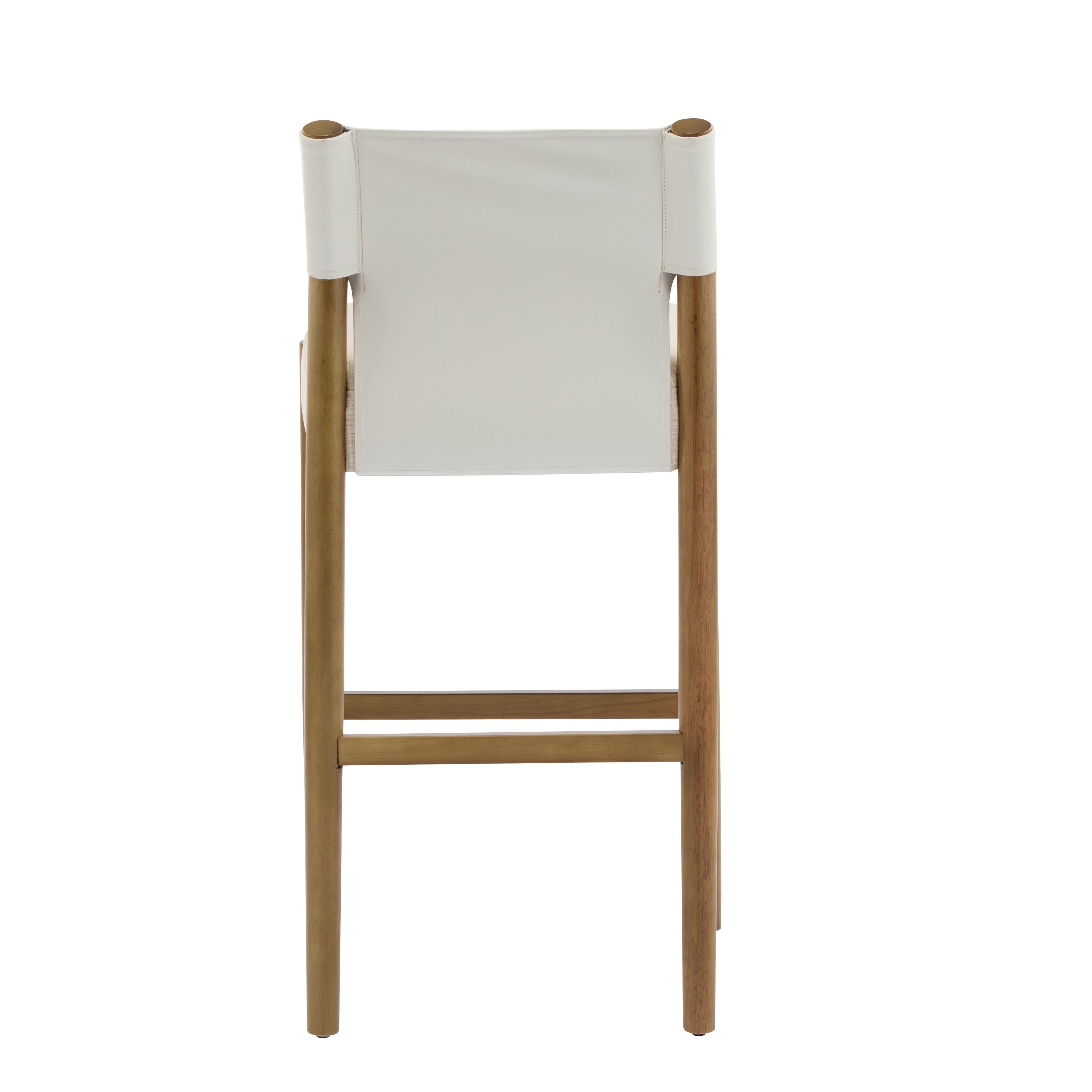 28.5'' Modern Solid Wood Bar Stool Set