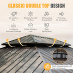 14x20FT Hardtop Gazebo