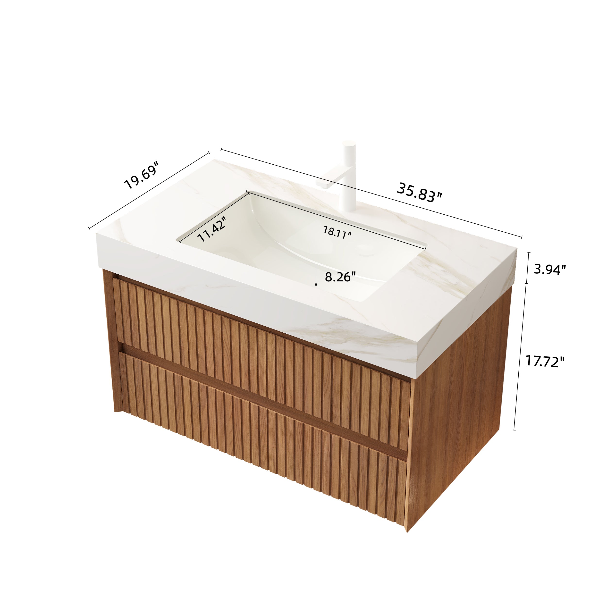 Tilley 30" Bathroom Vanity & Sink