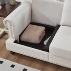 83" Modern Classic Design Three Seater Sofa