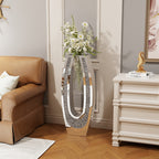 U-Shaped Tall Decorative Floor Vase