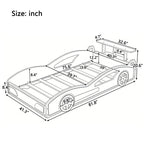 Wooden Race Car Bed