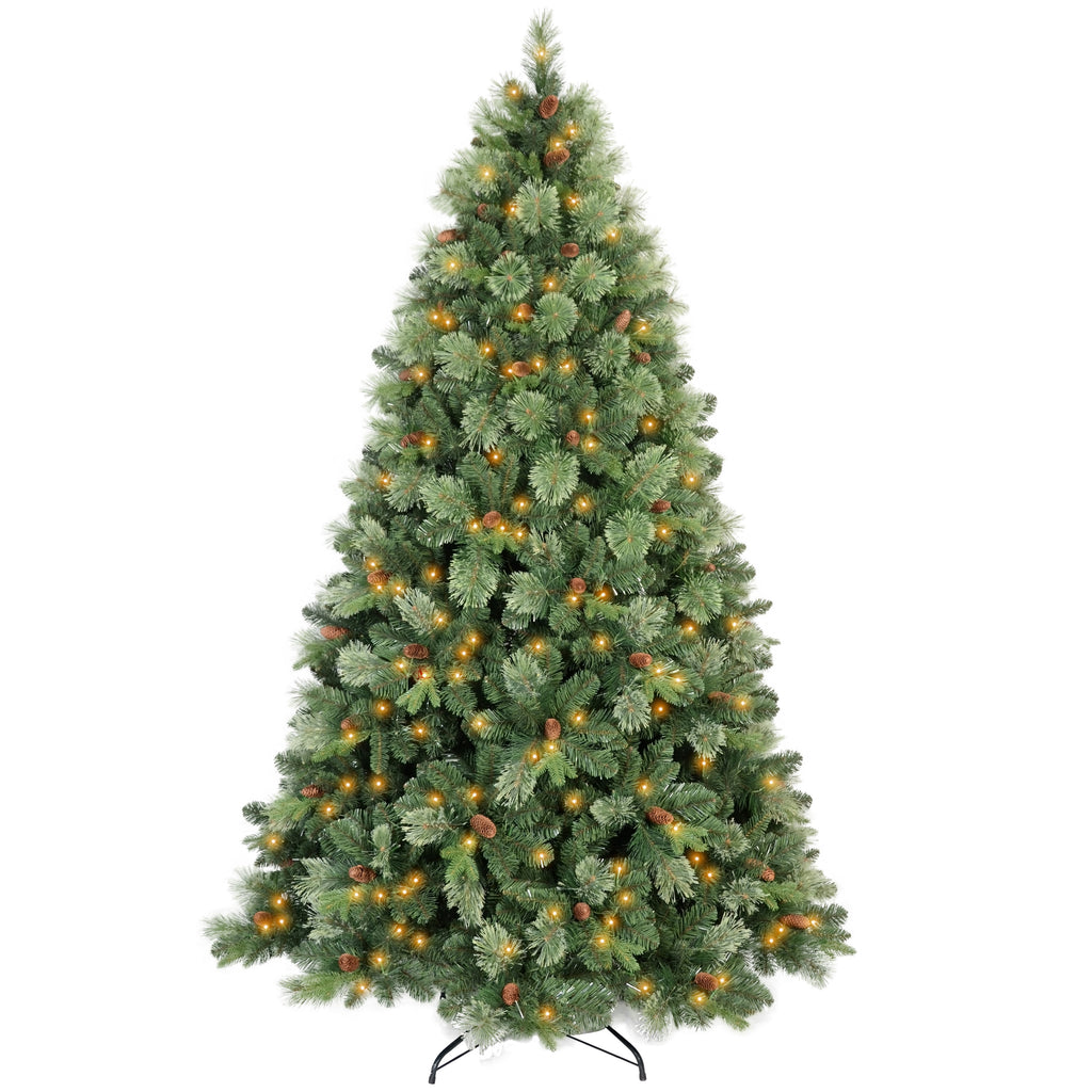 6FT Pre-Lit Artificial Christmas Tree