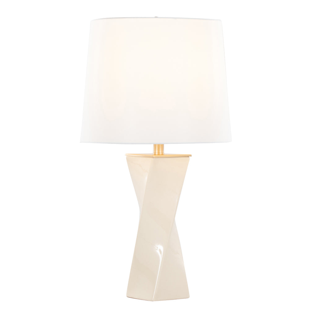 Square Contemporary 27" Ceramic Table Lamp