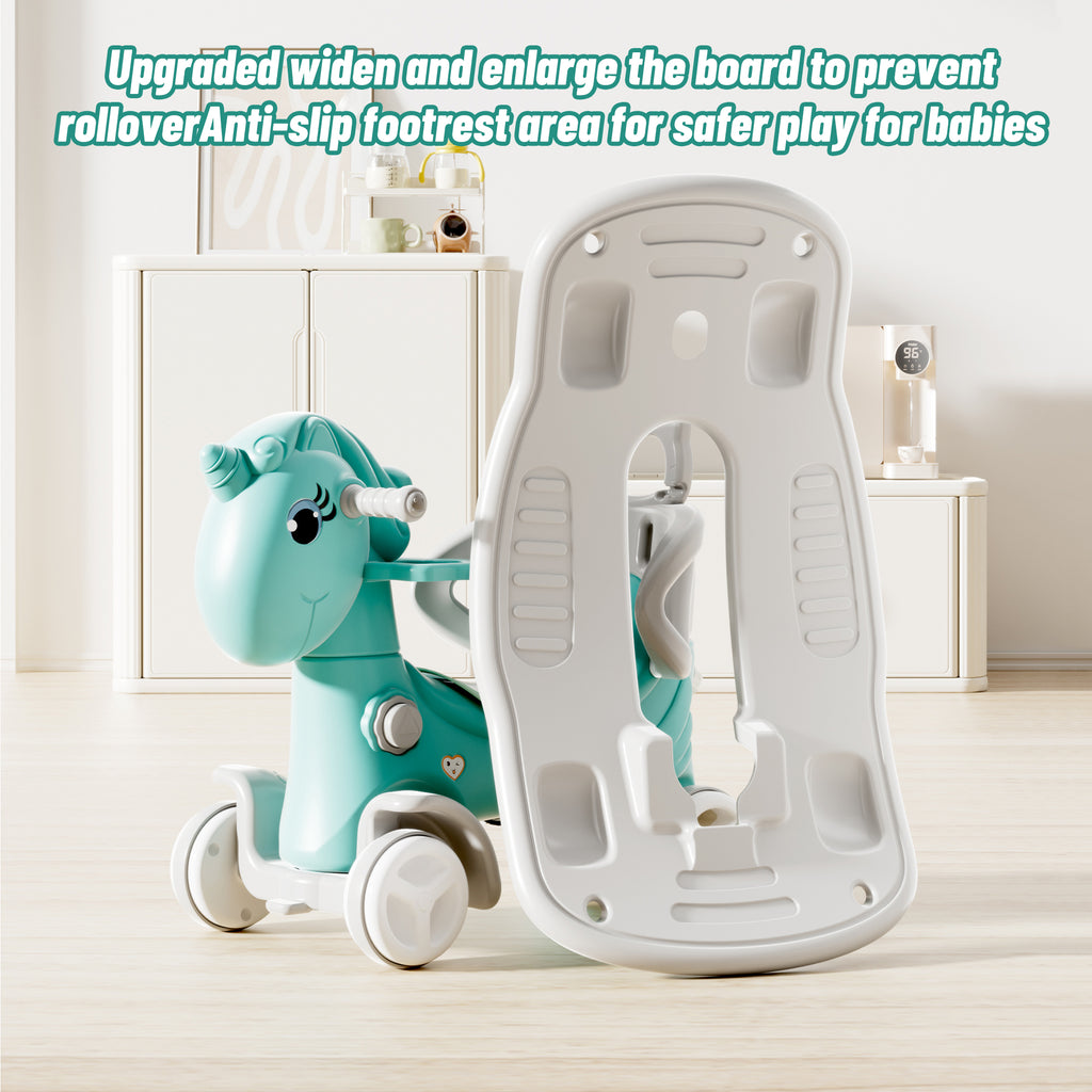Rocking Horse for Toddlers, Balance Bike Ride On Toy
