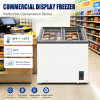 7.0 Cu.Ft Commercial Display Chest Freezer